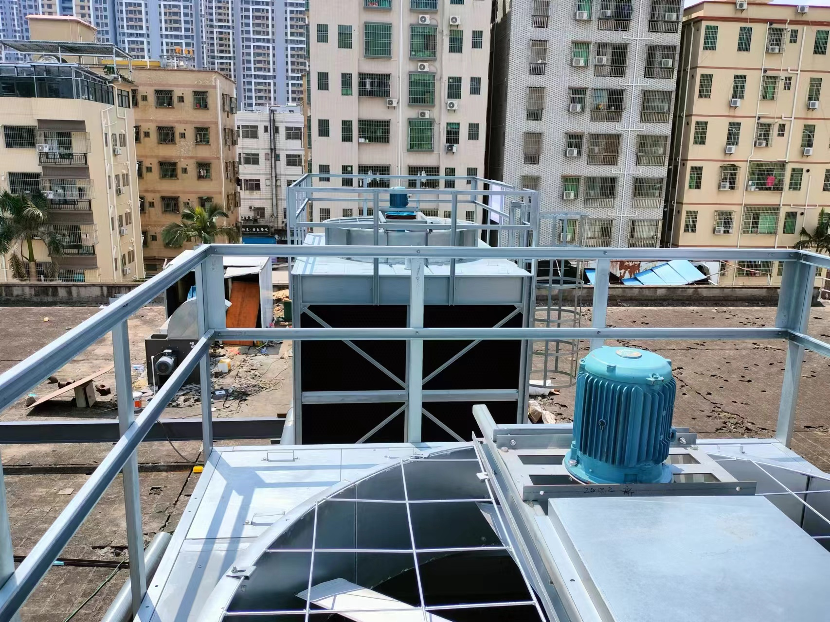 溫度會影響工業冷卻塔運行效率嗎?(冷卻塔是熱交換器